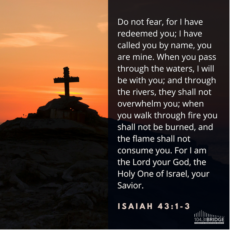 Isaiah 43:1-3