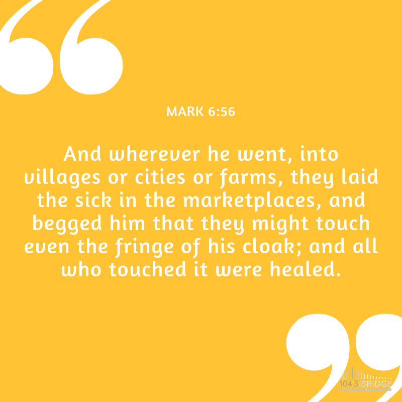 Mark 6:56