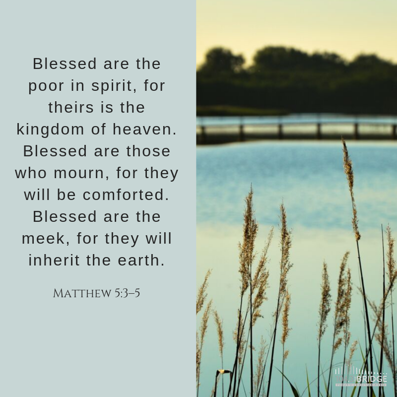 Matthew 5:3-5