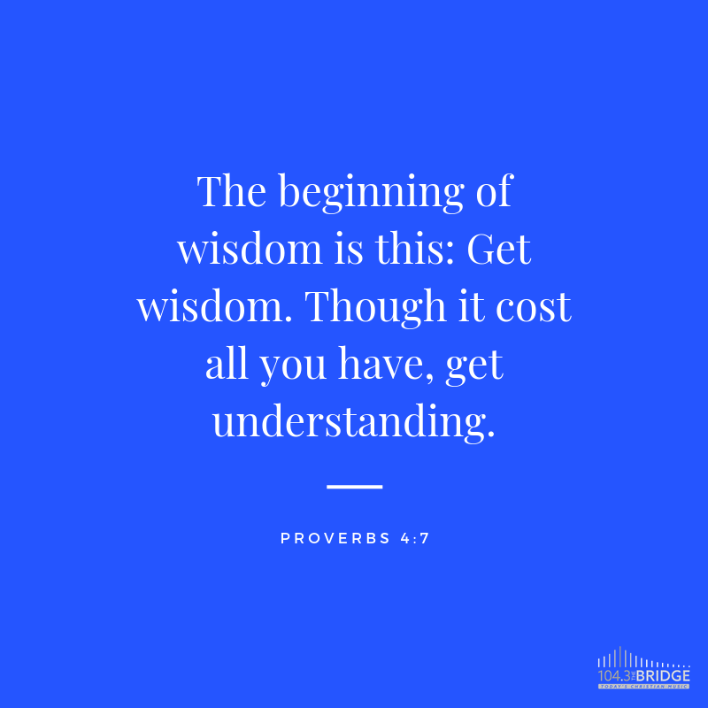 Proverbs 4:7