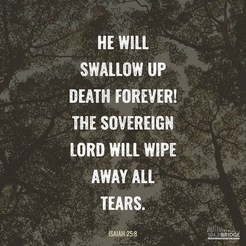 Isaiah 25:8