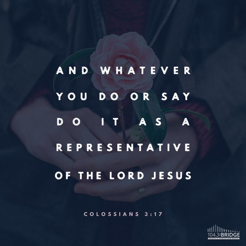 Colossians 3:17
