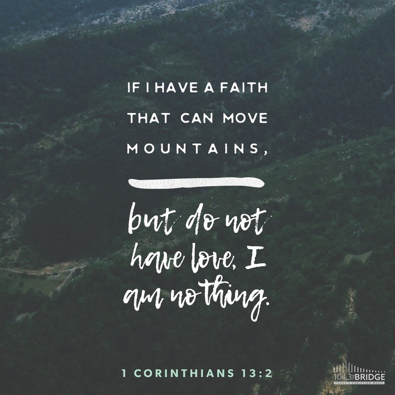 1 Corinthians 13:2