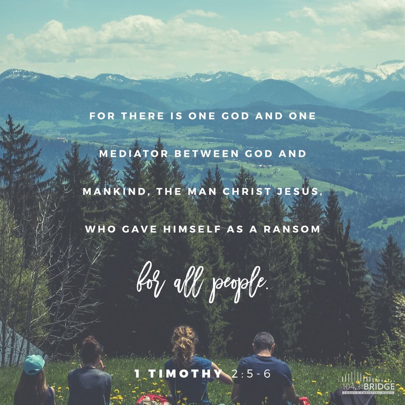 1 Timothy 2:5-6